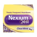 Nexium 24HR ClearMinis Acid Reducer Heartburn Relief Delayed Release Capsules For All-Day and All-Night Protection From Frequent Heartburn, Esomeprazole 마그네슘을 가진 Heartburn Medicine - 42 개