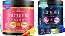 KEY NUTRIENTS Electrolytes Powder Ultimate Hydration & Wellness Bundle - Juicy Strawberry Lemonade & Sweet Blue Raspberry Electrolyte Powders - Zero Sugar, Keto-Friendly, 90 매각