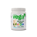Vega Organic All-in-One Vegan Protein Powder, French Vanilla -Superfood Ingredients, 면역 지원을위한 비타민, 여성 및 남성용 완두 단백질, 12.2 oz (포장 May Vary)