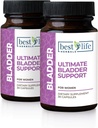 Best Life Herbals Women's Ultimate Bladder 지원 및 Incontinence, 누설 및 Overactive Bladder에 대한 제어 보충 - 2 병