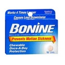 Bonine 성숙한 운동 탭 크기 16ct Bonine 성숙한 운동 탭 16ct
