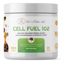 Red's Kitchen Sink Cell Fuel 102 – Bladderwrack & Burdock Root와 유기 바다 모스 분말 | Dr. Sebi Inspired Herbal Blend | Vegan, Natural, 30 서빙 (7oz)