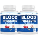 [2-Bottle Value Pack] Longevity Blood Pressure Formula - Hawthorn 및 12 +로 과학적으로 공식화 품질 모든 자연 허브