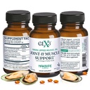 GLX3 합동과 근육 지원을 위한 녹색 Lipped Mussel 기름 캡슐 | 여분 Strength ETA, EPA, DHA Omega-3 녹색 Lipped Mussel 보충, 융통성 & HakaLife GLX3에 의하여 회복