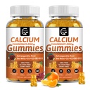 비타민 D3, K2, B12 & B6를 가진 1200mg 칼슘 Gummies - 글리세라이드를 가진 식물 복합 칼슘 마그네슘 보충교재, 칼륨, 바다 Mos, 뼈 & 이 힘, 근육 & Immune-2 팩을 위한 Ashwagandha 뿌리