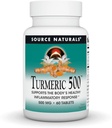 Source Naturals Turmeric, 몸의 건강한 염증 응답 *, 500 mg - 60 정제 지원