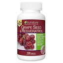 Trunature 포도씨 & Resveratrol 150 Softgels의 병