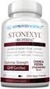 승인 과학 Stonexyl - Kidney Stones의 초본 지원 - 60 캡슐 - Chanca Piedra - 높은 흡수 -1 개월 공급 - Vegan