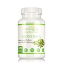유기 Moringa 분말 캡슐 - Vegan Non GMO Oleifera 잎 추출물