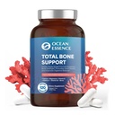OCEAN ESSENCE 총 뼈 지원 - Bone 조밀도 & 힘을 지원하는 식물 기초 조류 칼슘 보충교재 - 남자 & 여자 35+를 위해 - 120 자연적인 칼슘 캡슐 - 최선 건강을 위한 비타민