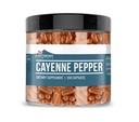 Earthborn Elements Cayenne Pepper 200 캡슐, 순수 & Undiluted, 첨가물 없음