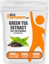 BulkSupplements.comgreen 차 추출물 분말 - 50% 폴리페놀 보충교재, EGCG 보충교재 - Gluten는, 봉사 당 500mg, 500g (1.1 lbs) (1의 포장) 해방합니다