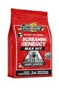 Screamin Energy Max Hit - Ginseng & Caffeine과 에너지 샷 추가 강도 - 100 % B-1, B-2, B-3, B-6, B-7 및 B12 Coffee Mocha, 24 카운트