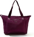 Baggallini Carryall 확장 가능한 경량 여행 토트 22"패킹 접이식 소형 나일론 빨 수 있는 주말 w/Luggage 소매