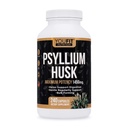 PSYLLIUM Husk 캡슐 - 프리미엄 심포지엄 섬유 보충 - Intestinal 건강 및 일정 - 100 % 천연 수용성 섬유 1450mg / 서빙 - 240 캡슐