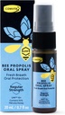 Comvita Bee Propolis Throat Spray - 천연 면역 지원, 뉴질랜드 UMF 10 + Manuka 꿀, 산화 방지제, 다이어트 보충 - 0.7 fl oz