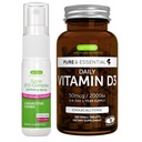 매일 비타민 D3 + Super B12-Complex 5000mcg 채식 뭉치, 365 2000iu 비타민 D3 정제 + 고강도 B12 버찌 맛 서브 언어 살포, Igennus에 의하여