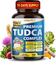 VEGATOT TUDCA 지원 공식 – 테일 뿌리, 심황 & 우유 이틀과 함께 Tauroursodeoxycholic 산 단지 – 세포 지원 및 매일 웰빙 – 90 캡슐 – 미국에서 만든