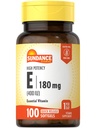 Sundance 비타민 E 180mg (400 IU) | 100 빠른 릴리스 Softgel | 높은 효능 공식 | 비 GMO 및 글루텐 무료 보충