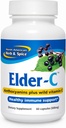 NORTH AMERICAN HERB & SPICE Elder-C - 60 캡슐 - Elderberry Concentrate - 면역 지원, 건강한 호흡 응답 - Oreganol P73 - Non-GMO, 글루텐 무료 - 30 서빙