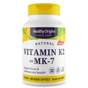 건강한 근원 비타민 K2 100 mcg (MK-7, 비 GMO, 글루텐 자유로운, Cardiovascaular 지원, 뼈 지원), 180의 Veggie 젤