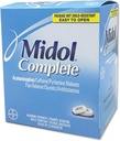 Midol Menstrual 완전한 50의 모자