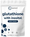 Glutathione 보충교재, 순수한 Glutathione는 Inositol, 5 Ounce (9 달 공급)를 가진 분말을, 1개의 공식에 대하여 2, 항 산화제를 위한 강력한 성분, 지원 Liver 기능, 채식주의자 감소시켰습니다