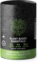 SOLID ROOTS Vegan 비타민 D3 + 뼈, 심장, 피부, 치아 식물 기반 멀티 비타민 D3 + K2 + B12