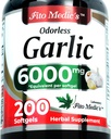 FITO MEDIC'S Lab | 마늘 보충제 | 마늘 알약 | 무취 마늘 | 200 Softgels