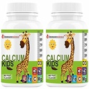 비타민 D3 (VIT d), 마그네슘, 아연 보충교재, 비타민 C, 아이를 위한 L lysine Multivitamin 강한 뼈, 면역력, 성장 & 발달 120의 정제 (포장 4)를 가진 아이를 위한 Verem 칼슘