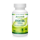 물고기 기름 1000mg – 심장, 뇌 & 눈 지원 Omega-3 EPA & DHA, 120 Softgels, 비 GMO | Innervis 영양