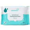 Grownsy 오래 견딘 Soothing Perineal 냉각 패드 강선, 28PCS Postpartum 회복을 위한 Postpartum 냉각 패드 강선, 엄마 Postpartum를 위한 Perineal Hemorrhoid 냉각 닦음 배려