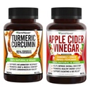 Ginger를 가진 BioPerine와 Apple Cider Vinegar를 가진 FarmHaven Turmeric Curcumin