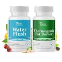DR VITAMIN 솔루션 Diuretic 물 알약 및 Thermogenic 지방 버너 번들 - 120 캡