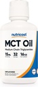 Nutricost MCT 오일 - 16oz - Keto, Paleo, 비 GMO