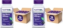 Natrol Acai Berry, 규정식 보충교재, 산화 방지제 보호 & 방위, 궁극적인 최고 과일, 1,000 mg Veggie 캡슐, 75 조사 (24의 팩)