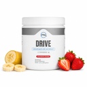 | 드라이브 내구시간 사전 운동: 에너지, 힘, 내구시간 지원 Creatine, 니트로 산화물 부스트, 베타 알라닌, L-Citrulline & More | 충돌 없음, 빠른 회복 | Strawberry Banana