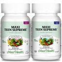 여자 & 소년 다비타민 묶음 D3, 철, 칼슘, Biotin, 소화 효소 - 에너지, 면역 및 계류 지원을위한 멀티 비타민 - 60 각