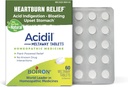 산 Reflux, Heartburn, Indigestion 및 Upset Stomach의 기복을 위한 Boiron 산일 - 60 조사