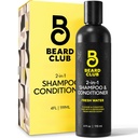 Beard Club Mens 2 에 1 샴푸와 컨디셔너 세트 - 황산염 무료, 습기를 공급, Citrus는 Curly Hair Care와 Dry Scalp Care에 집중