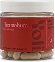 Green Tea Leaf, Guarana, Choline, Raspberry Ketones 및 Thermo-G Proprietary Blend와 Yoli® Thermoburn 에너지 보충 - 에너지 비타민, 60 캡슐