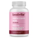알파 Lipoic 산 600mg (캡슐 당) Biotin 강화 흡수 (120 채식 캡슐) 필러 없음 - Stearates 없음 - Flow Agents 없음