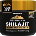 Shilajit - 에너지, 최대 힘, 정신 명확성 및 면역성을 위한 순수한 Himalayan 유기 Shilajit 수지 - 85+ 자연적인 추적 무기물 & Fulvic 산 - 남자와 여자를 위한 자연적인 Shilajit 수지