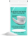 ANCIENT SECRETS Nasal 클렌징 소금, 비분해 - 모든 Neti Pot, Sinus Irrigation System, 8 Oz를 위한 USP 급료 염화 나트륨