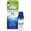 RELIEVA PF Xtra 저수지 자유로운 인공적인 눈물 윤활유 눈 강하, 0.33 fl oz (10 mL)를 상쾌하게 하십시오
