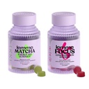 Lemme Matcha & Focus 번들 | Superfood Energy Gummies | B12, Green Tea + CoQ10 | Cognizin Citicoline | Focus & Brain Health | 글루텐 프리 | 각종 팩 2