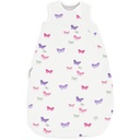 Woolino Merino Wool 및 Organic Cotton Baby Sleep Bag - 아기를위한 4 시즌 클래식 수면 부족 - 아기와 유아용 지퍼 침낭 - 6-18 개월 - 나비