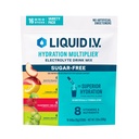 액체 I.V.® Hydration 멀티 플라이어 설탕 자유로운 다양성 팩 - 라즈베리 멜론, 레몬 Lime, 백색 복숭아, 녹색 포도 (Variety Pack)