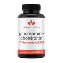 Luma Nutrition Glucosamine Chondroitin MSM - Turmeric, Boswellia - 우수한 보충 - 남성과 여성을위한 - 합동 보충 - 90 캡슐