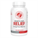 은 페르 Bloat 및 가스 구호 소화 효소 혼합 - 1 병 = 30 서빙 - FODMAP & Tolerase L, Pectinase & More (1 병)와 소화 보충